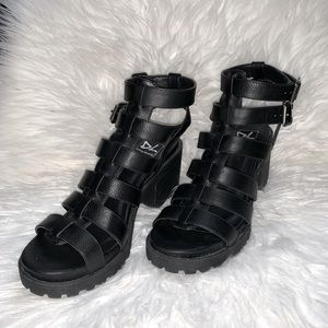 Dirty Laundry strappy heel